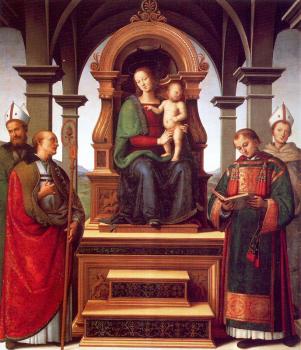 Pietro Perugino : The Virgin and Child with Saints